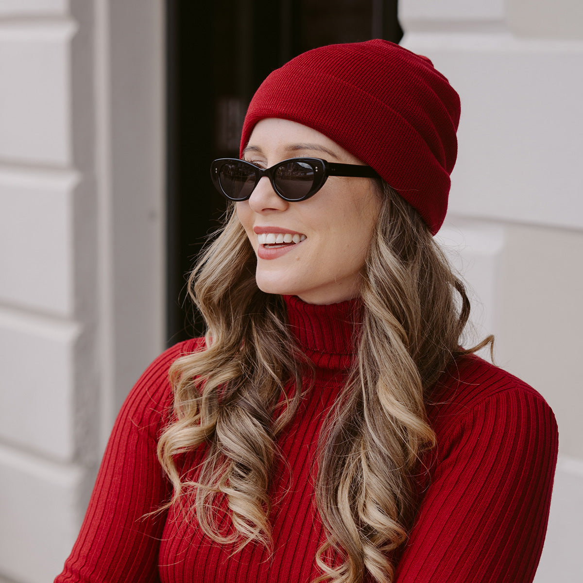 The Cozy Layers Set Two Tops and One Beanie